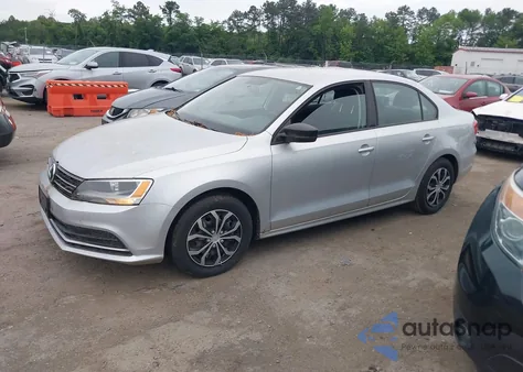 2015 Volkswagen Jetta 2.0L S from USA, damaged, VIN 3VW2K7AJ8FM297475